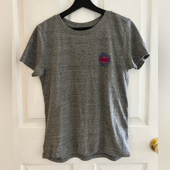 Off The Wall VANS Grey Shirt Size Small - Picture 1 of 6
